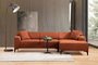 Atelier Del Sofa Petra R Corner Sofá Esquinero Naranja